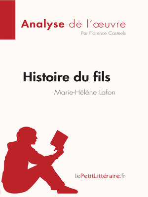 cover image of Histoire du fils de Marie-Hélène Lafon (Analyse de l'œuvre)